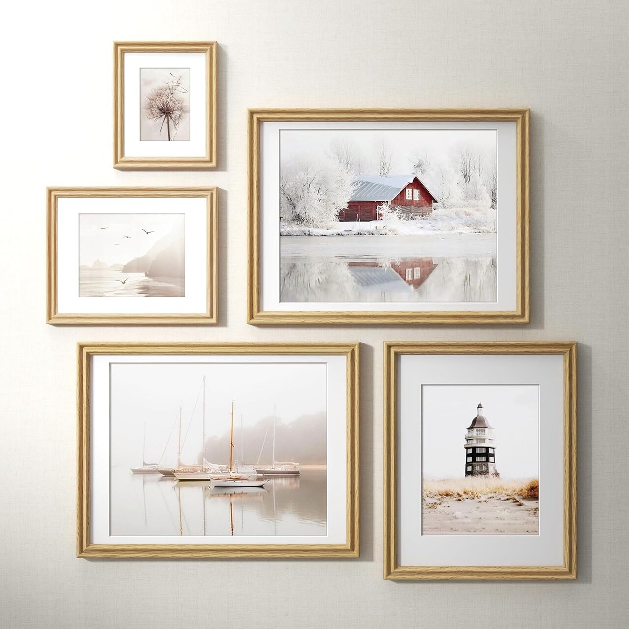 4x6 Solid Oak Wood Picture Frame with Mat – Adaptable for 3.5x5 Photos | HD Tempered Glass Wall & Tabletop Display Frame | Rustic Mortise & Tenon Joinery Photo Frame for Home Décor & Gifting